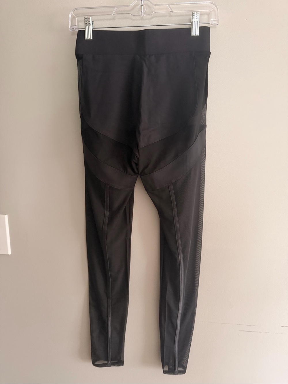 Bona Fide Black Mesh Leggings Size M - Picture 5 of 9